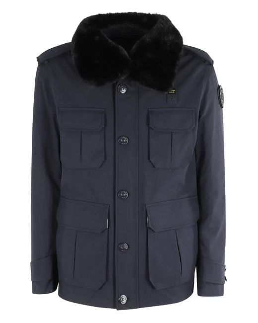 メンズ Blauer フラップポケット ジャケット Black