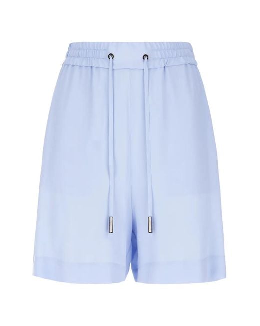 Iceberg Blue Drawstring Bermuda Shorts