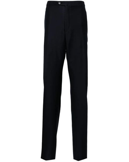 Corneliani Halbhohe Hose in Blue für Herren