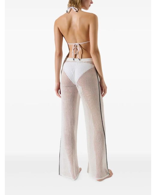 Karl Lagerfeld White Hotel Karl Trousers