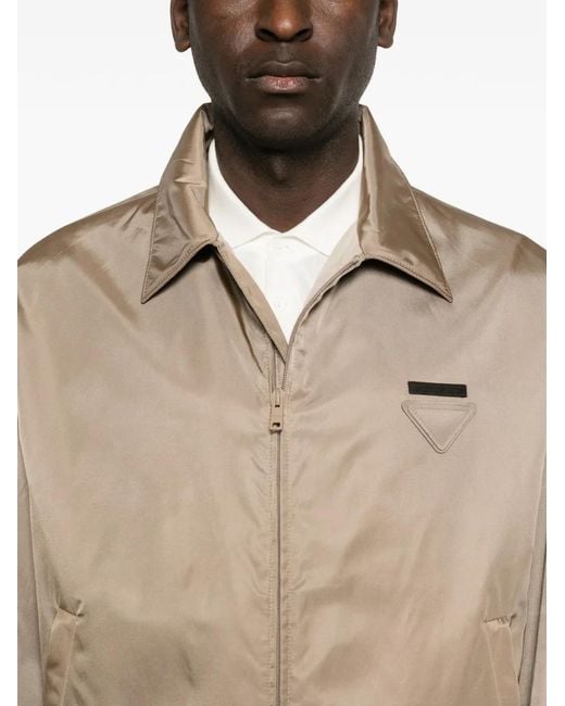 Prada Natural Neutrals Jackets for men
