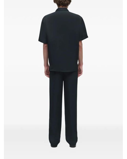 Jonathan Simkhai Black Kip Soft Pull-On Trousers for men