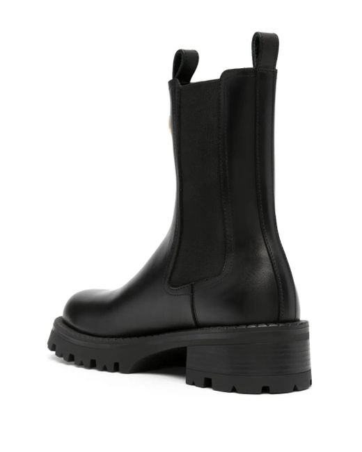 Versace Black Booties Ankle Boots