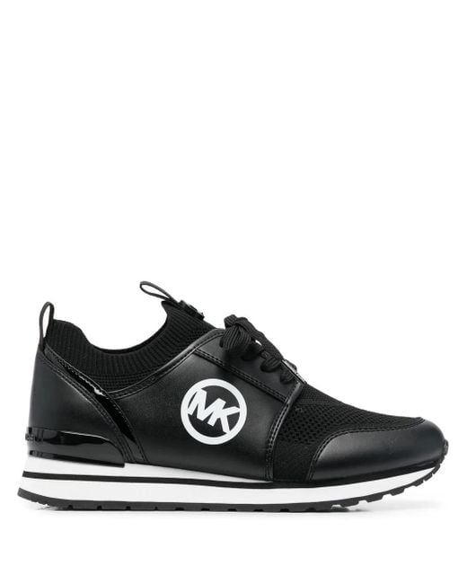 MICHAEL Michael Kors Black Baskets Dash En Maille