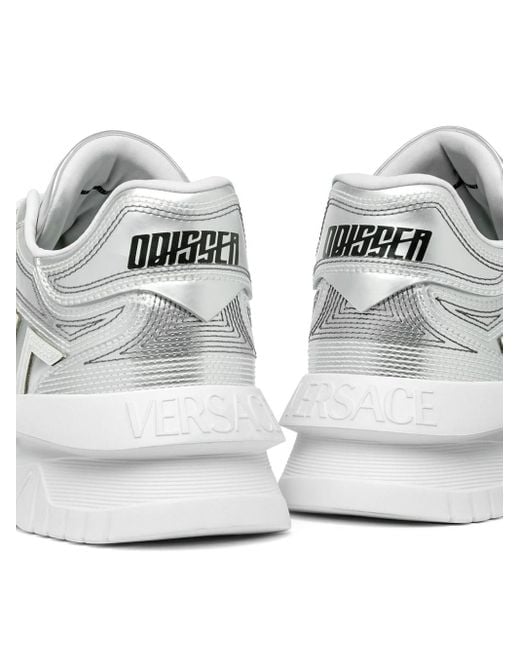 Versace White Greca Odissea Sneakers for men