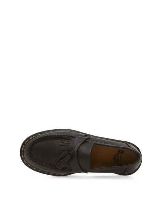 Dr. Martens Black Adrian Ys Tassel Loafers