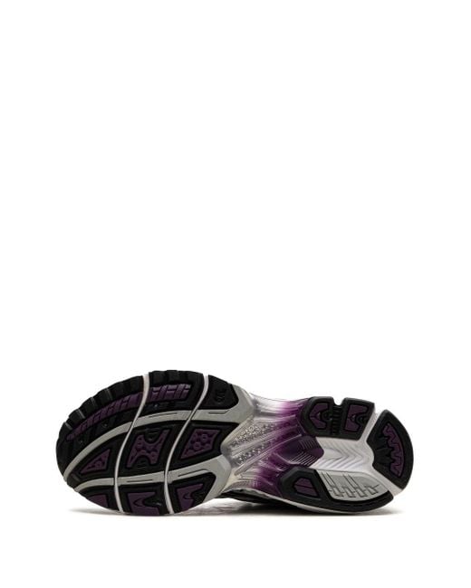 Asics White Gel-kayano 14 "dark Grape" Sneakers