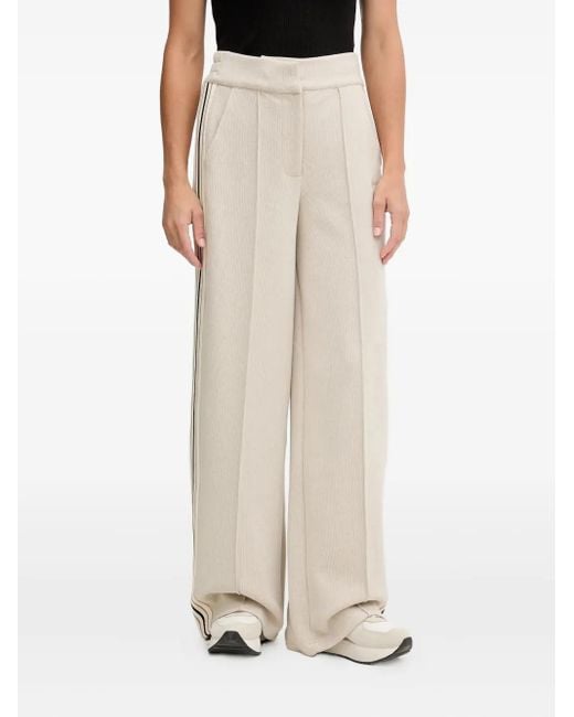 Guess Trainingsbroek Met Streep-Detail in het Natural