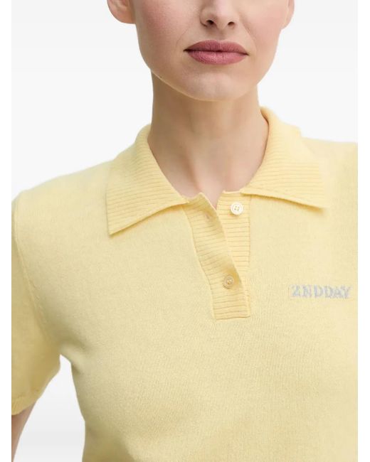 Day Birger et Mikkelsen Multicolor Logo-Intarsia Polo Shirt