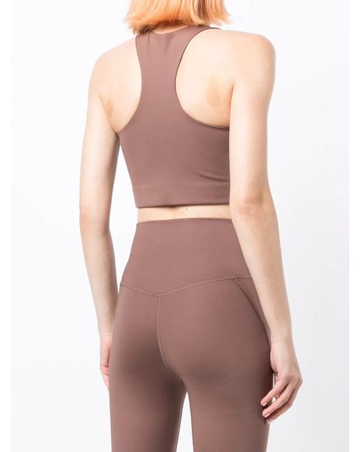 GIRLFRIEND COLLECTIVE Brown Paloma Sports Bra