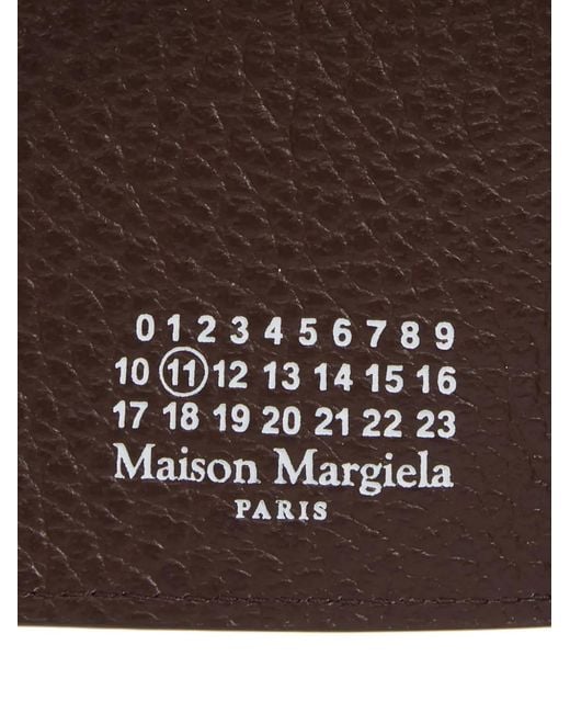 Maison Margiela Brown Slim 2 Pincer Wallet