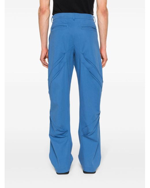 Pantalones Melsas con pinzas Kiko Kostadinov de hombre de color Blue