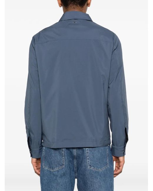 Paul & Shark Blue Button Jacket for men