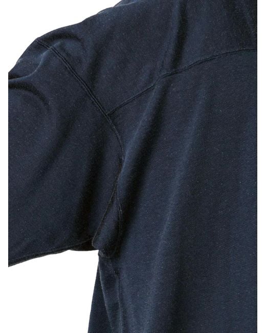 Camiseta de manga larga Nanamica de hombre de color Blue