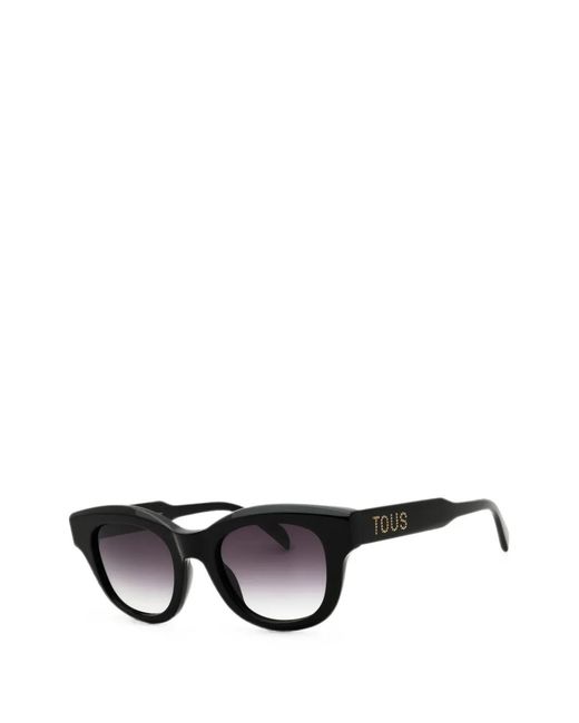 Tous Black Round-Frame Sunglasses