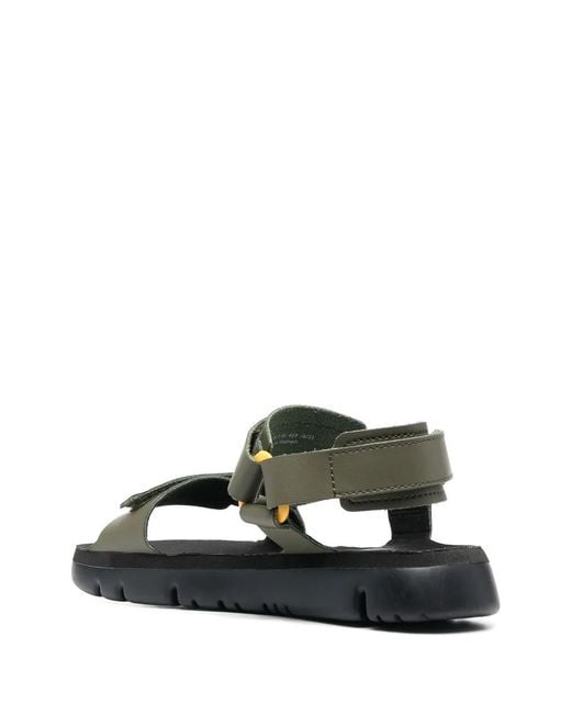 Camper Green Oruga Touch-Strap Sandals for men