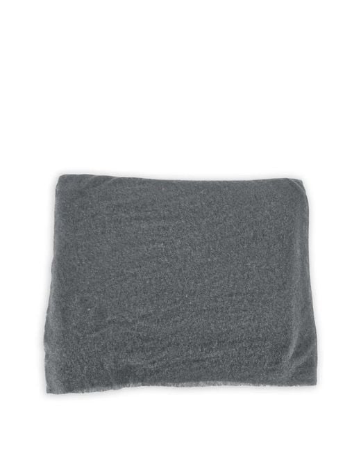 Botto Giuseppe Black Cashmere Scarf
