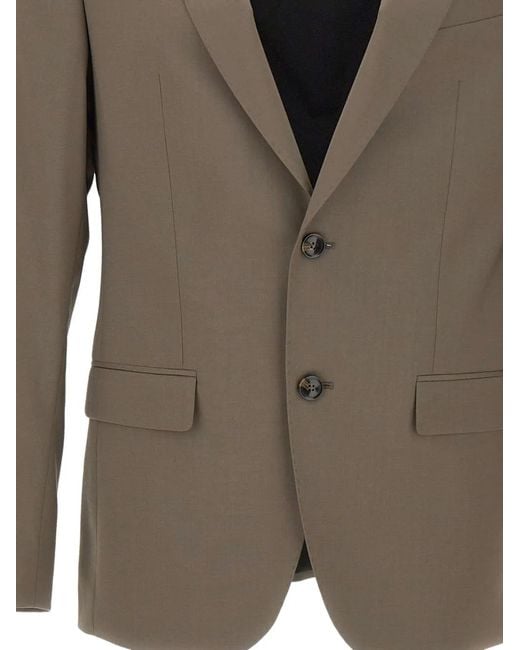 DIGEL Brown Alesso Single-Breasted Blazer for men