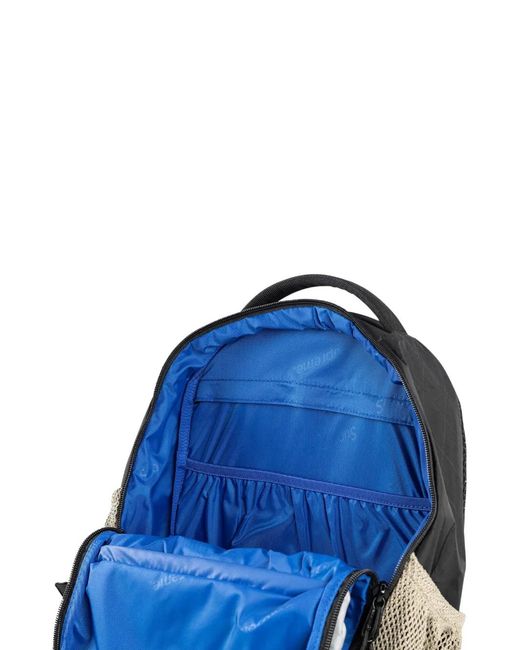 Supreme Blue Logo Colour-Block Backpack