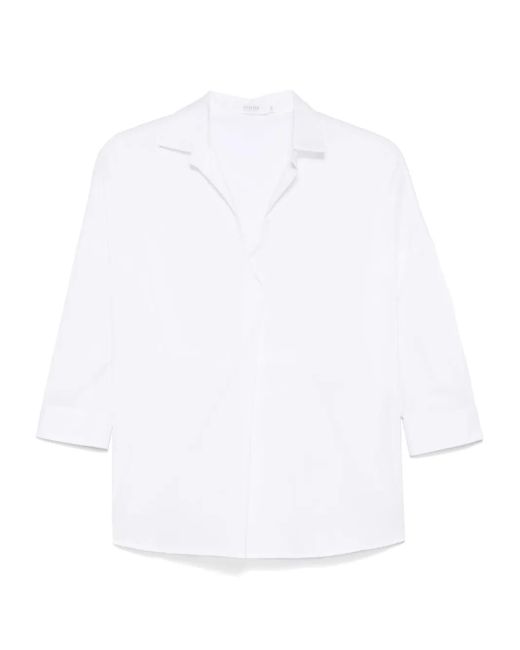 Barba Napoli コットン ブラウス White