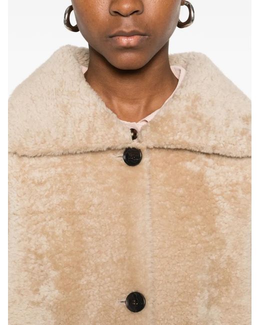 Arma Natural Isabella Reversible Shearling Coat