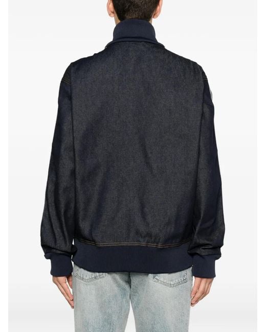 Adidas Black Firebird Adicolor Denim Jacket for men