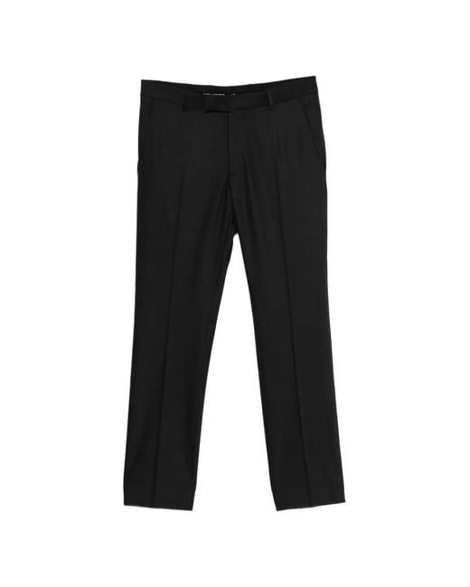 Karl Lagerfeld Black Tube Trousers for men