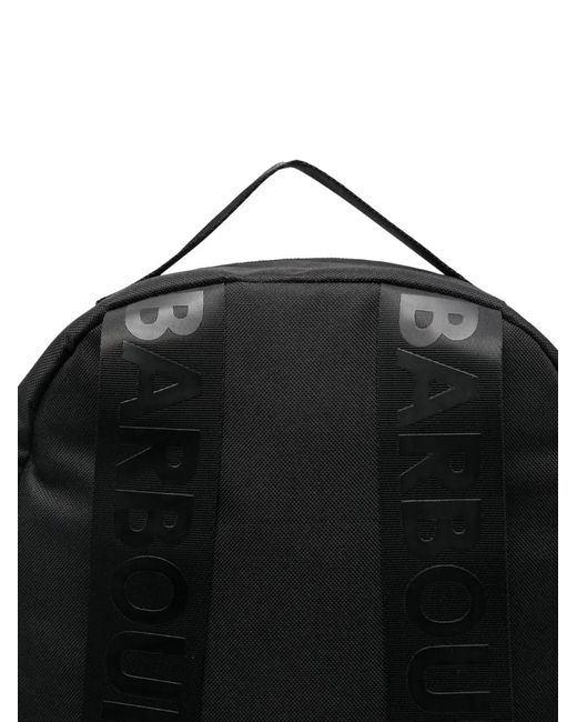 Barbour Black Knockhill Backpack for men