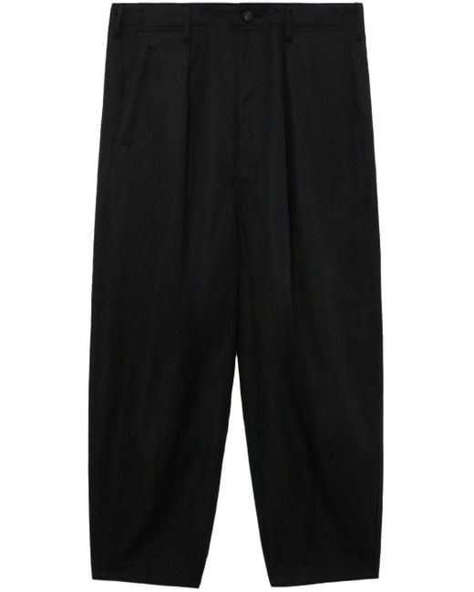 Pantalon sarouel à coupe courte Comme des Garçons pour homme en coloris Black
