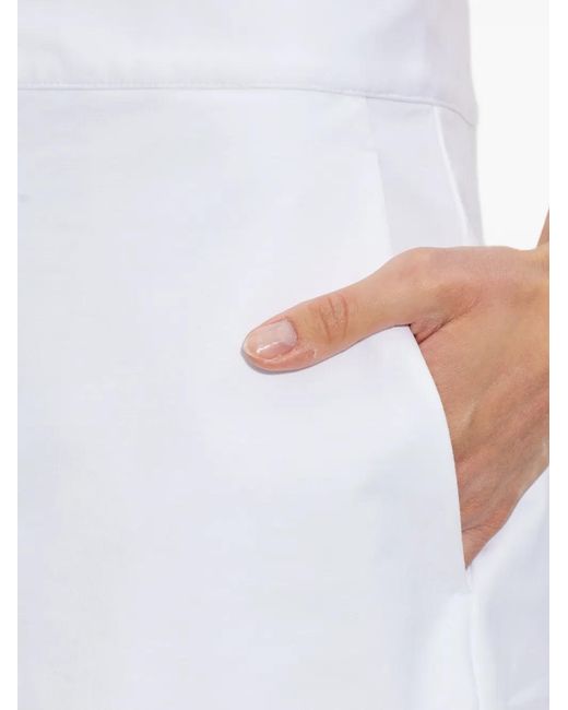 DSquared² White Pocket Shorts