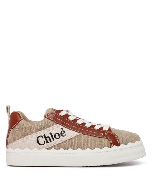 Chloé Brown Lauren Sneakers