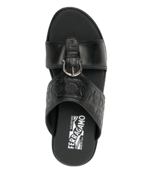メンズ Ferragamo Murray サンダル Black
