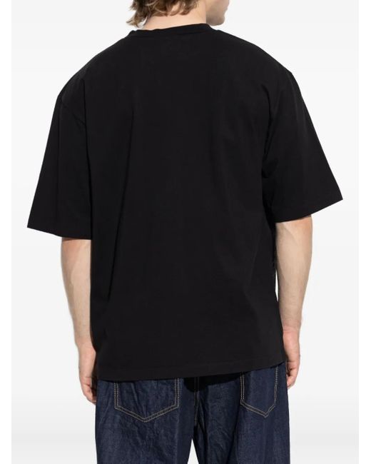 DSquared² Black Cotton T-Shirt for men