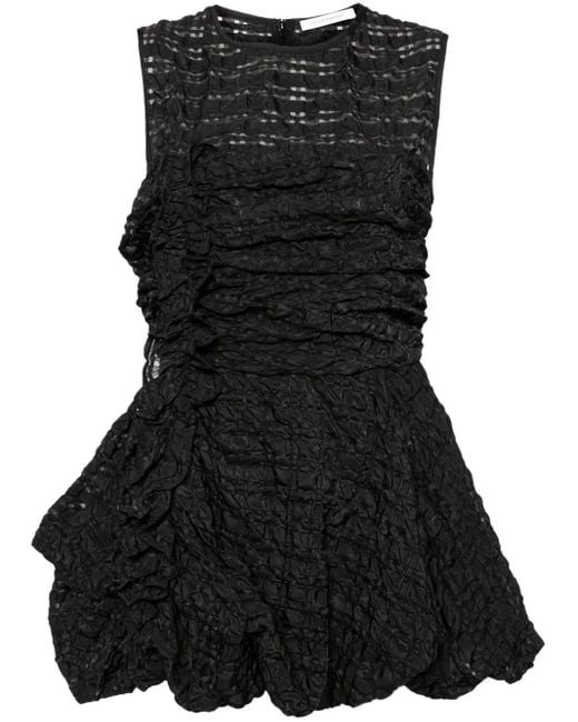 CECILIE BAHNSEN Black Gianna Top