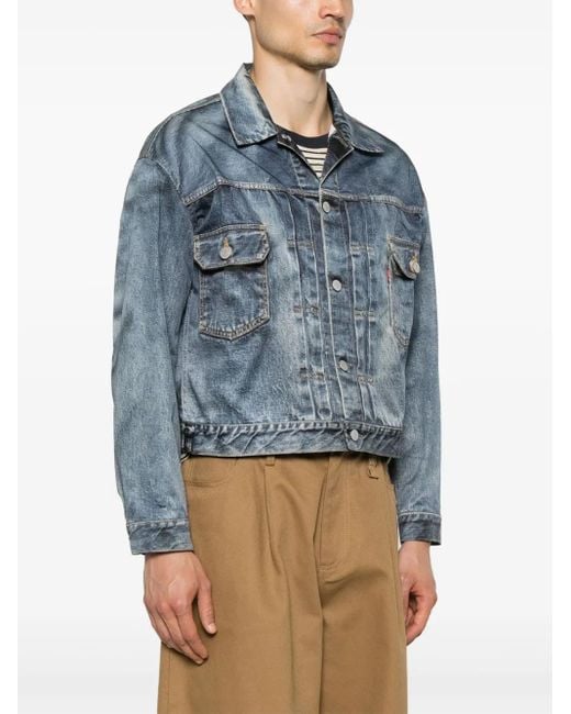 Junya Watanabe Blue X Levi's Berberjin Jacket for men