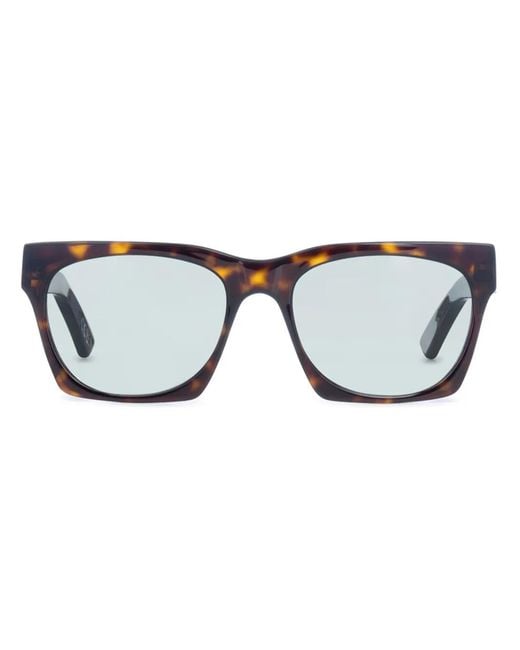 FACE HIDE Brown Wayfarer-Frame Sunglasses
