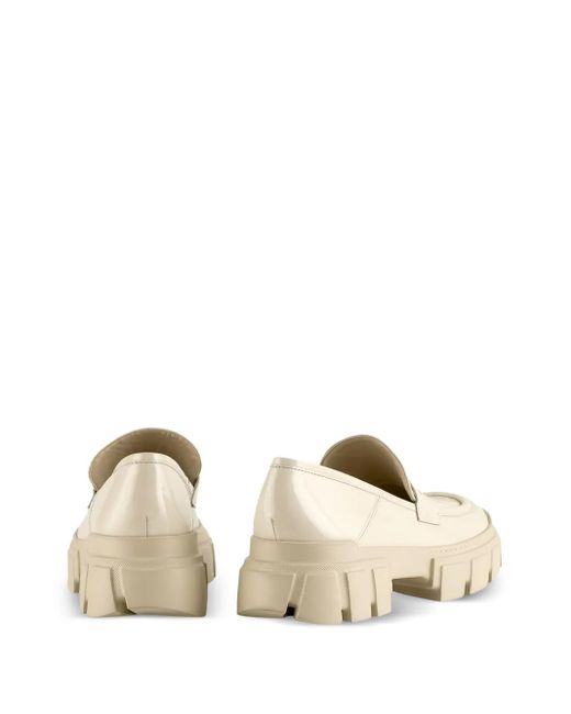 Högl Natural Vince Chunky-Sole Leather Loafers