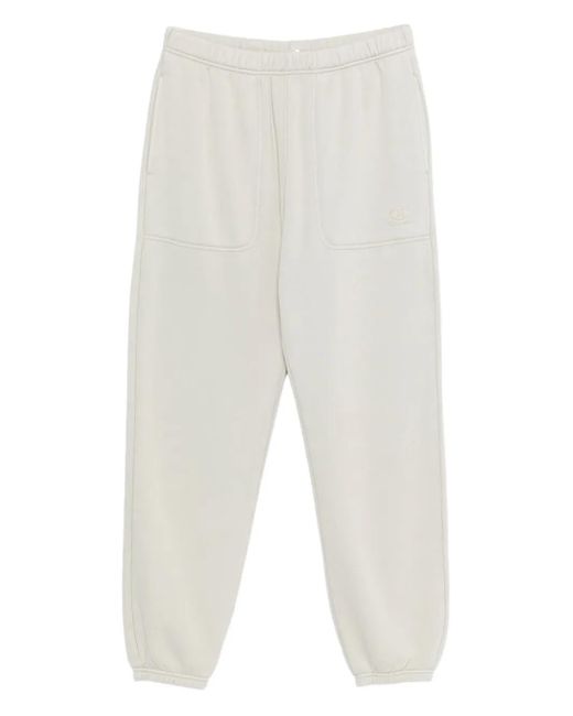 メンズ Champion ポケット トラックパンツ White