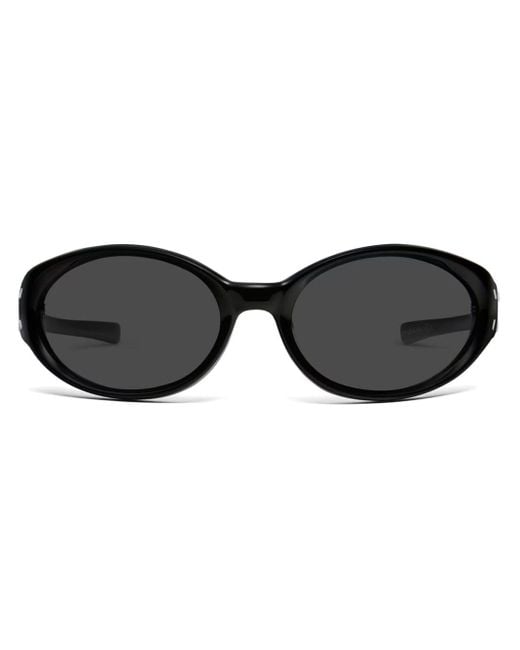 Gentle Monster Black X Maison Margiela goggle-style Sunglasses