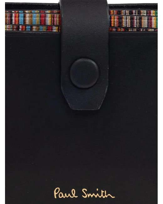 Paul Smith Black Wallet Pullt Crd Hldr for men