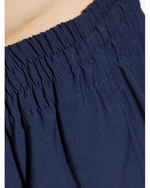 KENZO Blue Drawstring Pocket Trousers for men