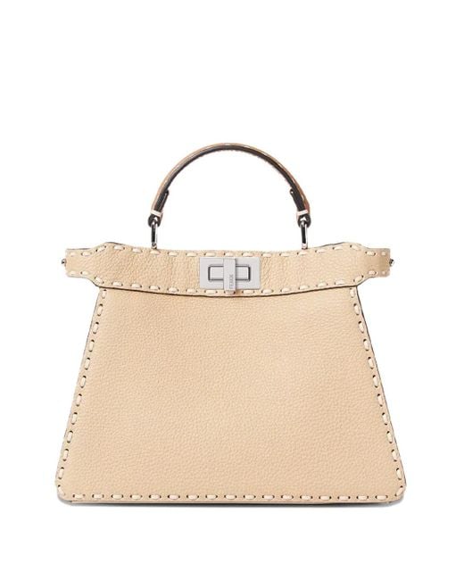 Fendi Natural Kleine Seeu Tote Bag