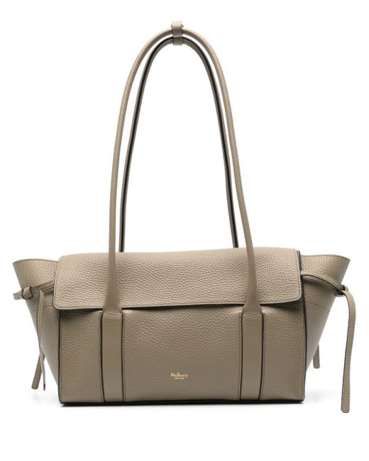 Mulberry Natural Small Soft Bayswater Leather Tote Bag