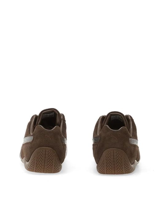 PUMA Brown Speedcat Lux Sneakers