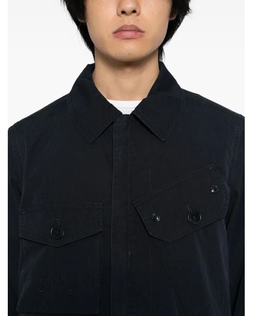 Belstaff Hemdjacke Mit Klappentasche in Blue für Herren