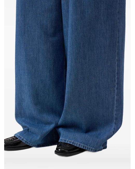Closed Blue Wenda Pleated Jeans