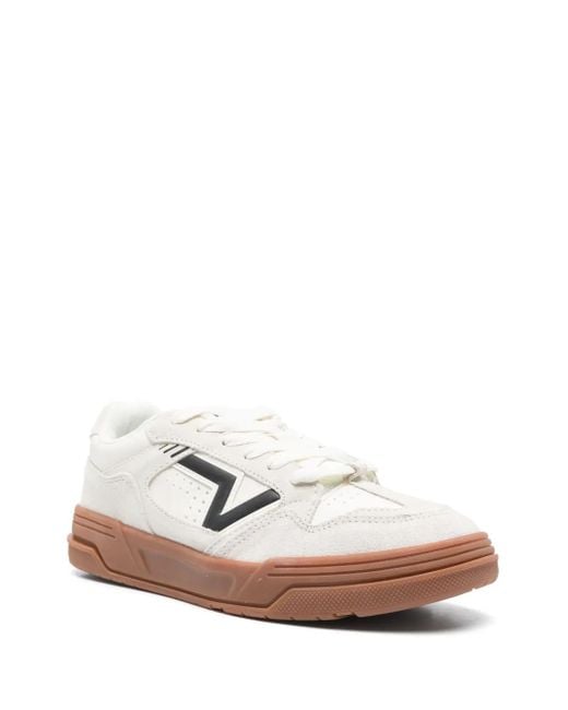 Vans Pink Upland Suede Sneakers