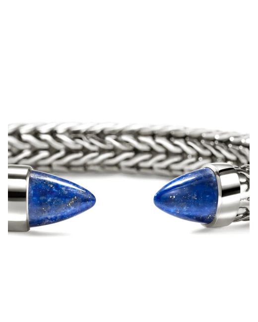John Hardy Blue Sterling Spear 50 Lapis Lazuli Bracelet for men