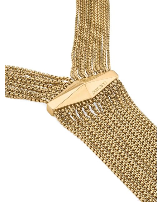 Jimmy Choo Metallic Zandra Necklace