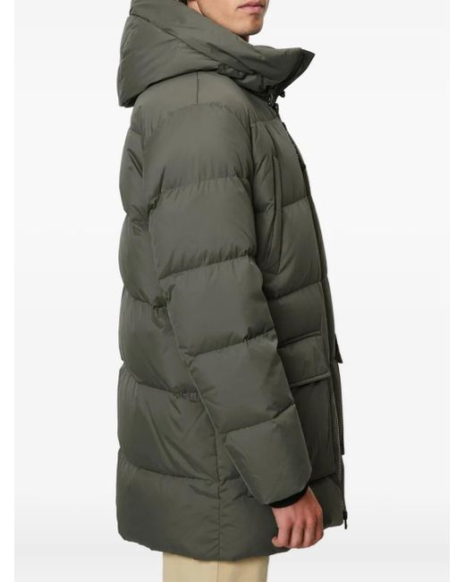 Marc O' Polo Green Padded Hooded Parka for men